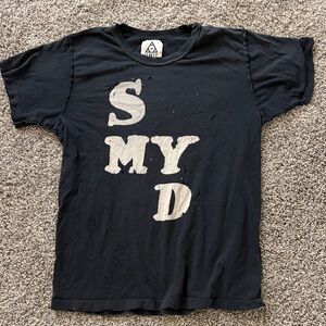 UNIF Distressed S my D t shirt